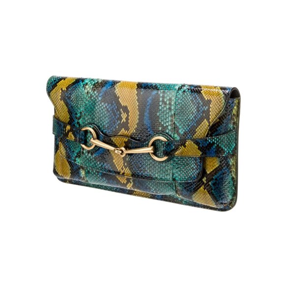 ❌❌𝕊𝕆𝑳𝔻❌❌ Gucci Horsebit Bright Bit Clutch - Picture 5 of 5
